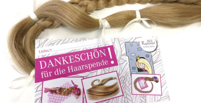 RAPUNZEL FEIERT!  - Seit 10 Jahren steht Rapunzel für Haarspenden