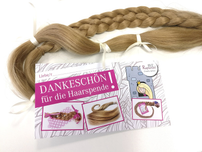 RAPUNZEL FEIERT!  - Seit 10 Jahren steht Rapunzel für Haarspenden